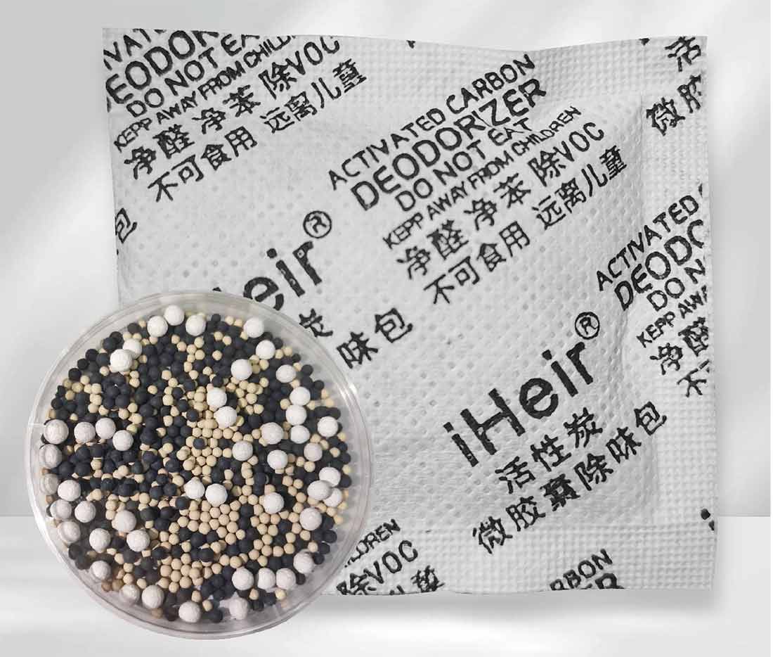 艾浩尔除味包颗粒截面分析图