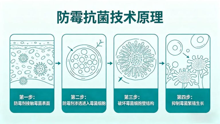 防霉抗菌技术原理解析