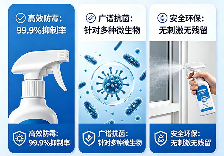 iHeir-Spray防霉抗菌剂 高效防霉 长效抗菌 工厂专用 喷涂型防霉剂