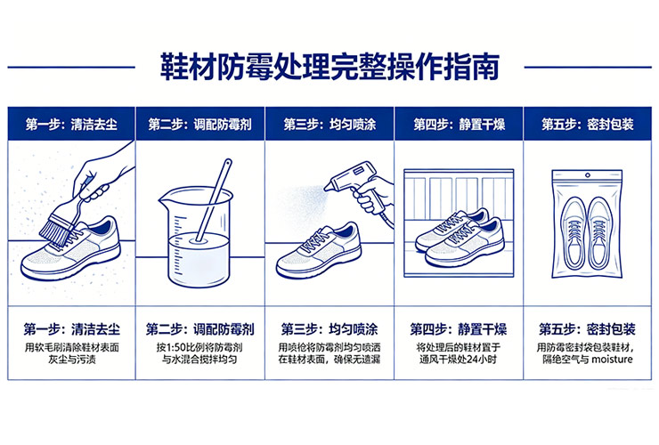 鞋材防霉处理完整操作指南