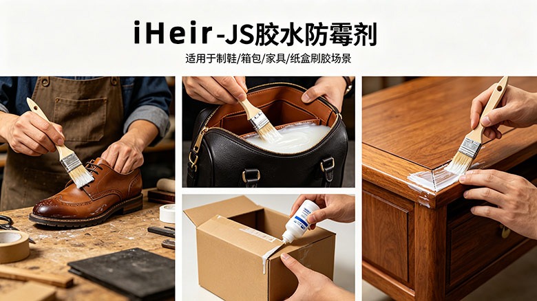 鞋箱包家具纸品胶水防霉应用场景