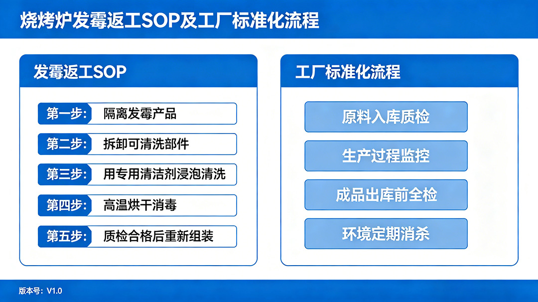 烧烤炉发霉返工SOP