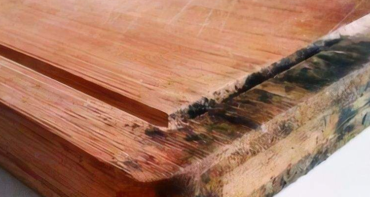 竹木制品发霉特写
